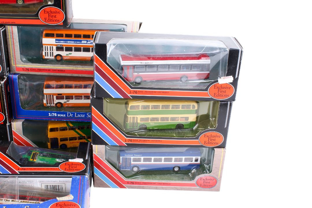 A collection of EFE 1:76 scale diecast buses and coaches. Including a No. - Image 5 of 5