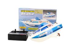 A Nikko Radio Controlled Cruiser 'Dolphin'. MASSTAB 1/30, in the original box.