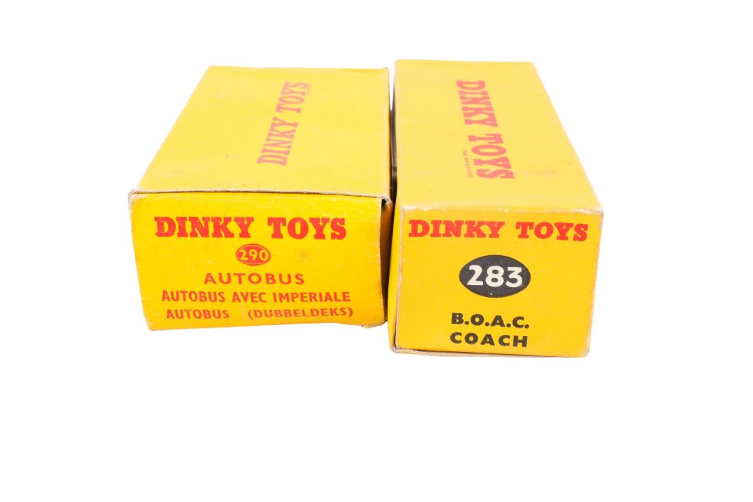 Two Dinky diecast coaches. Comprising a No.283 B.O.A.C. - Image 5 of 5