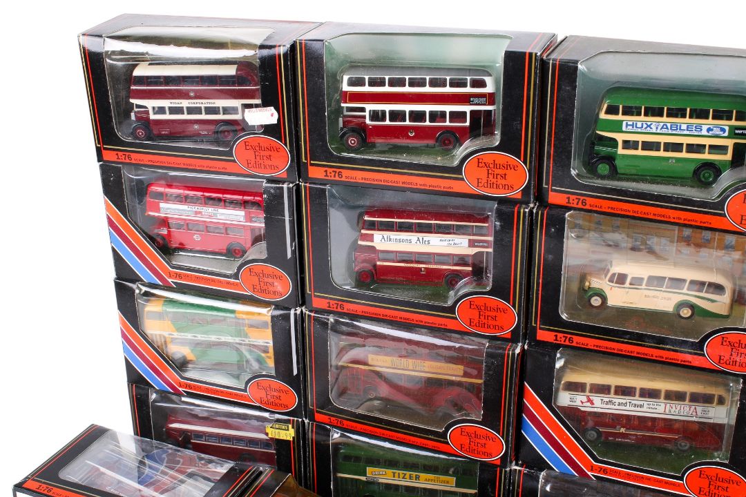 A collection of EFE 1:76 scale diecast buses and coaches. - Image 2 of 5