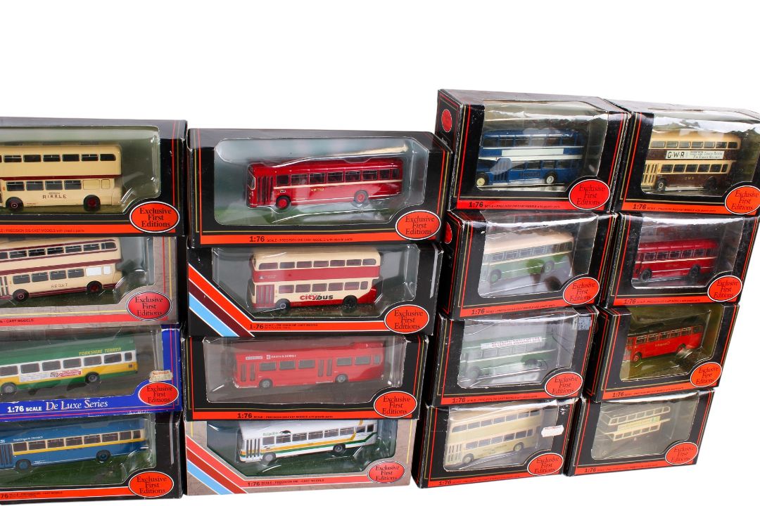 A collection of EFE 1:76 scale diecast buses and coaches. Including a No. - Image 4 of 5