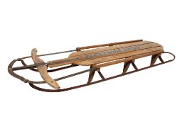 A vintage USA Fleetwing Racer sledge.