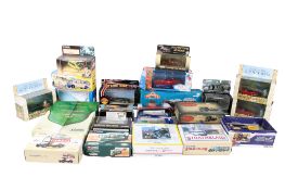 A collection of Corgi diecast vehicles. Including a Thornycroft Bus 'South Wales', No.