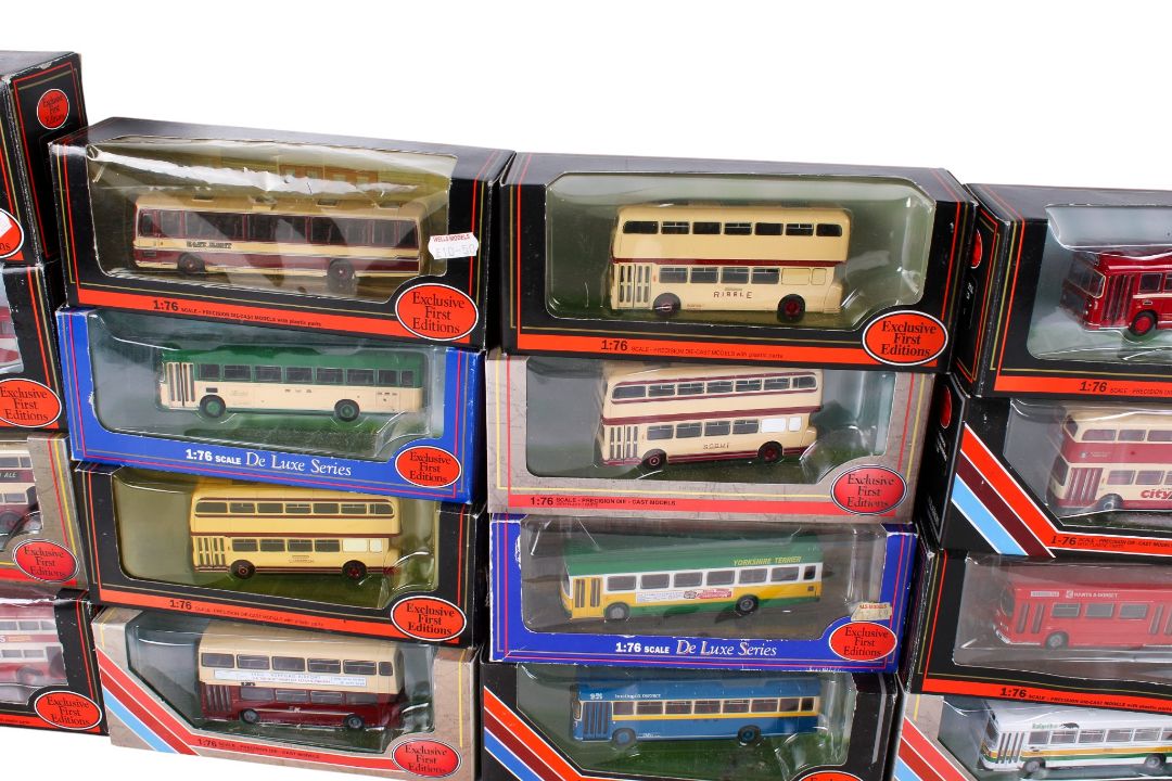 A collection of EFE 1:76 scale diecast buses and coaches. Including a No. - Image 3 of 5