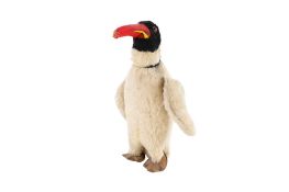 An early 20th century Steiff penguin.