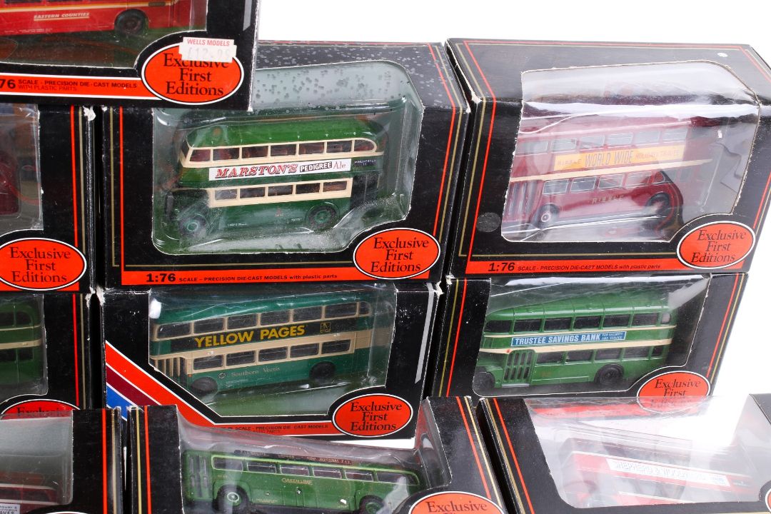 A collection of EFE 1:76 scale diecast buses and coaches. Including a No. - Image 3 of 5