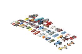 A collection of playworn Corgi diecast vehicles. Including a No.