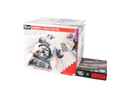 Two Formula 1 racing computer games.