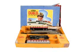 A Hornby 00 gauge electric train set.