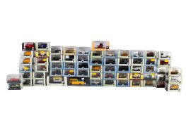 A collection of Oxford Automobile Company 1:76 scale diecast vehicles.