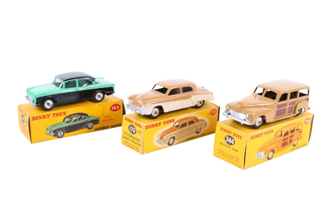 Three Dinky diecast cars. Comprising a No. - Image 1 of 3
