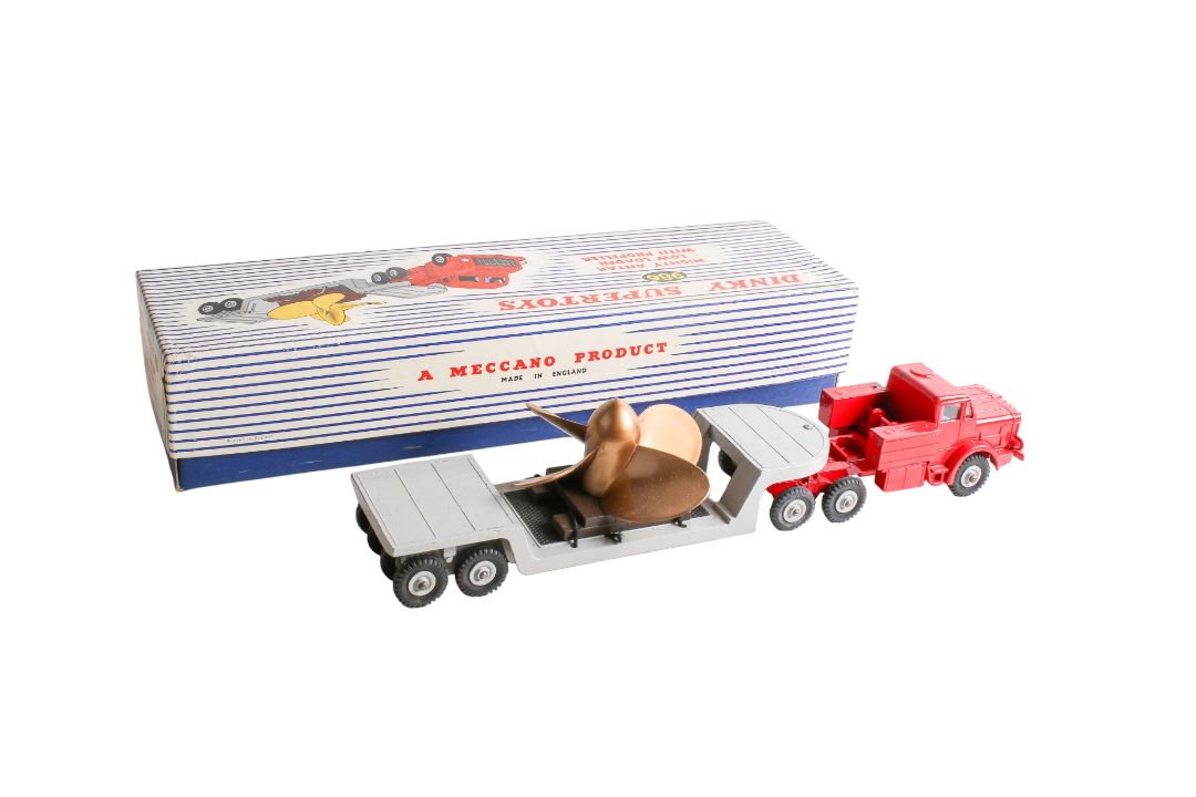 A Dinky Supertoys No.986 Mighty Antar Low Loader with Propeller Load. - Image 2 of 3