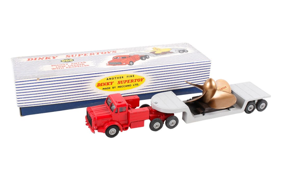 A Dinky Supertoys No.986 Mighty Antar Low Loader with Propeller Load. - Image 1 of 3