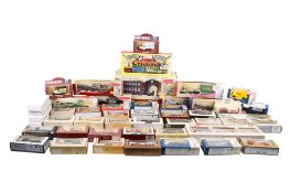 A collection of Lledo diecast vehicles.