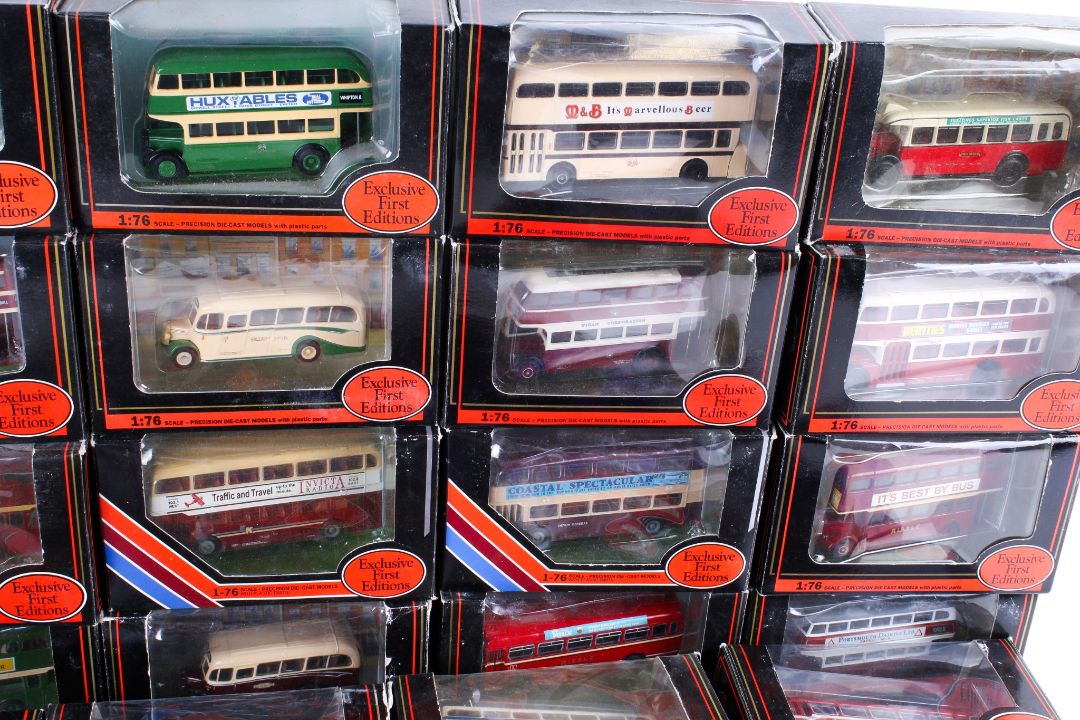A collection of EFE 1:76 scale diecast buses and coaches. - Image 3 of 5
