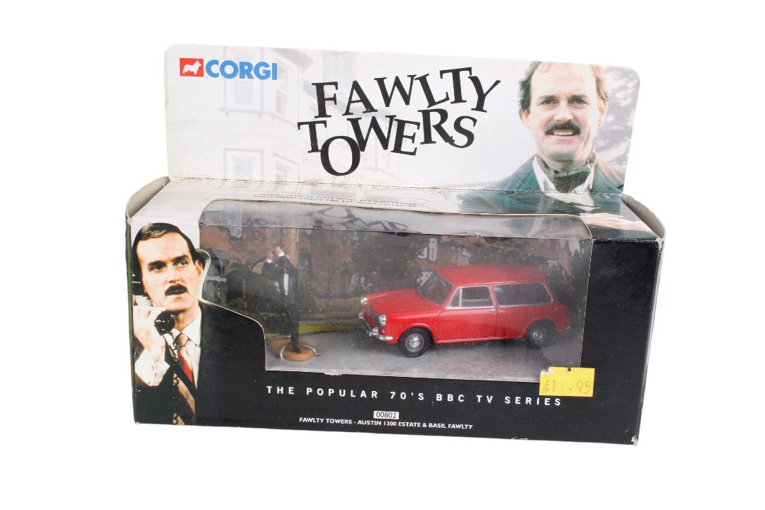 Five Corgi diecast novelty TV vehicles. - Image 2 of 5
