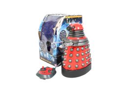 A vintage Character Options Ltd Doctor Who Radio Controlled Dalek Drone.