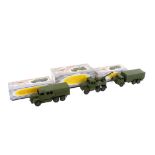 Three Dinky Supertoys diecast military vehicles. Comprising a No.