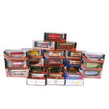 A collection of EFE 1:76 scale diecast buses and coaches. Including a No.