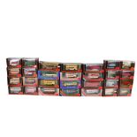A collection of EFE 1:76 scale diecast buses and coaches. Including a No.
