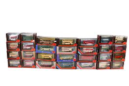 A collection of EFE 1:76 scale diecast buses and coaches. Including a No.