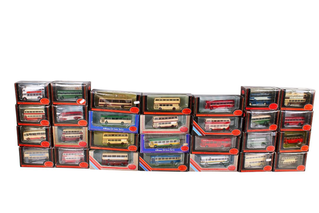 A collection of EFE 1:76 scale diecast buses and coaches. Including a No. - Image 1 of 5