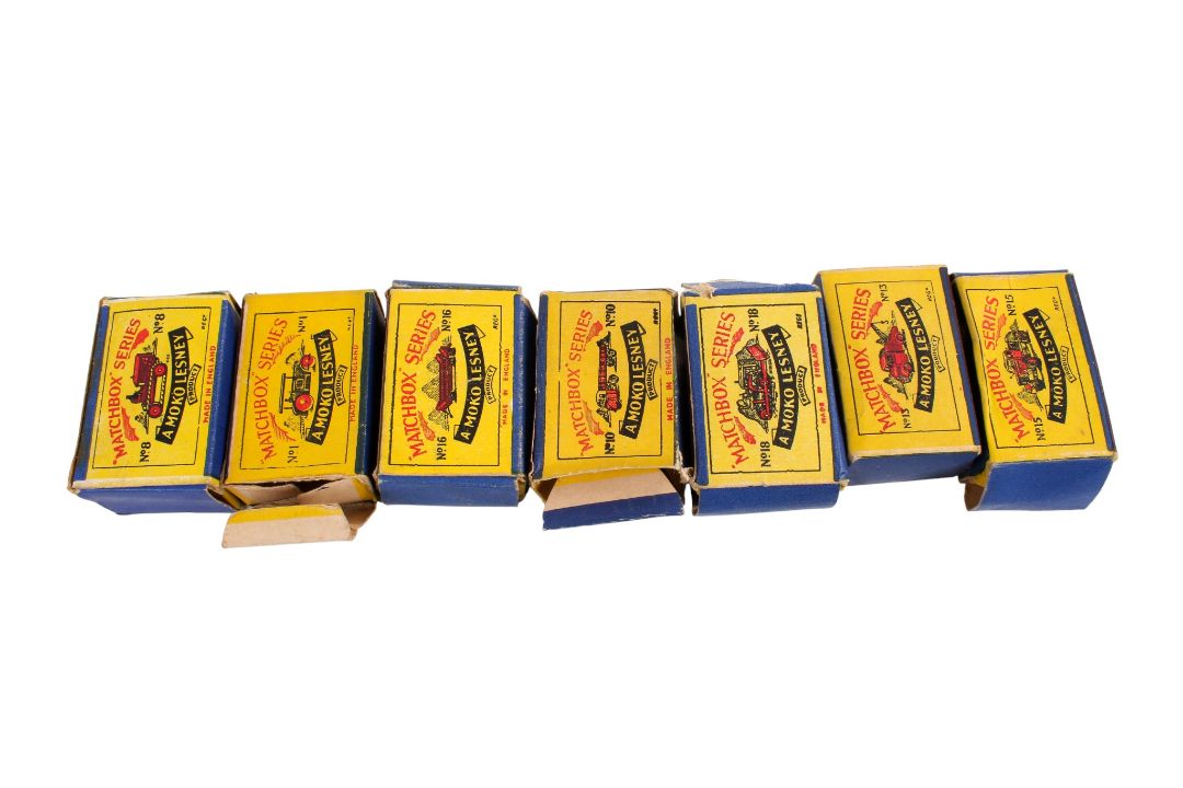 Seven Moko Lesney made Matchbox Series diecast farming and industrial vehicles. Comprising a No. - Image 7 of 7