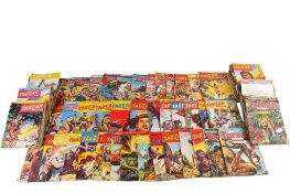 A large collection of Tarzan vintage comics. 1950s and later, including Vol.6, No.