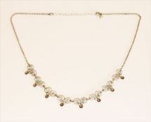 Silber Collierkette, 10 gr., L 48 cm