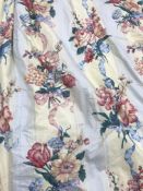 A quantity of curtains etc for re-purposing to include Mario Beautta for Fabriyaz,