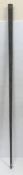 A 19th Century Indian carved ebony cane