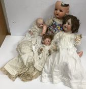 A Franz Schmidt & Co bisque headed doll