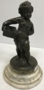 A 19th Century French bronze figure of a