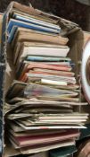 A box containing various vintage Barthol