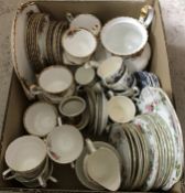 Five boxes of assorted china,