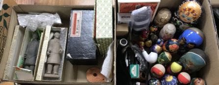 An Ancient Roman terracotta oil lamp, circa 400 AD,