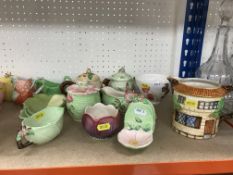 A collection of various mid 20th Century English and Continental china wares to include various