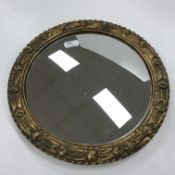 Two Victorian papier-mâché trays, an oval copper tray with white metal decoration,