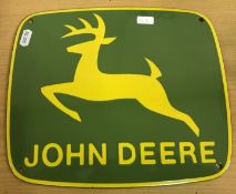 A modern reproduction enamelled sign inscribed 