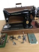 A Singer sewing machine model 201K serial No.