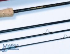 Orvis USA Trident TLS carbon mid flex 7.0 1104 salt water fly rod wt 6 1/2oz 9ft 4pc line 12#