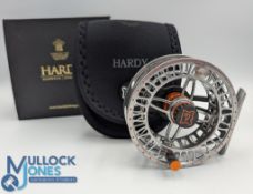 A fine Hardy Bros Ultralite 3000 MTX 3/4/5 trout fly reel 3 ½