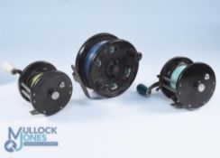 Penn USA 85 Bakelite multiplier counter balanced handle, spindle tensioner, on/off check, runs well;