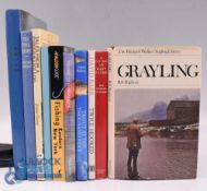 10x Books on Fishing - Spey Casting A New Technique 1994 Hugh Falkus, A Long Flight 1947 Terence