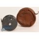 Hardy Perfect 3 1/8" left hand wind alloy trout fly reel, fine condition, good agate line guide, rim - Image 2 of 2