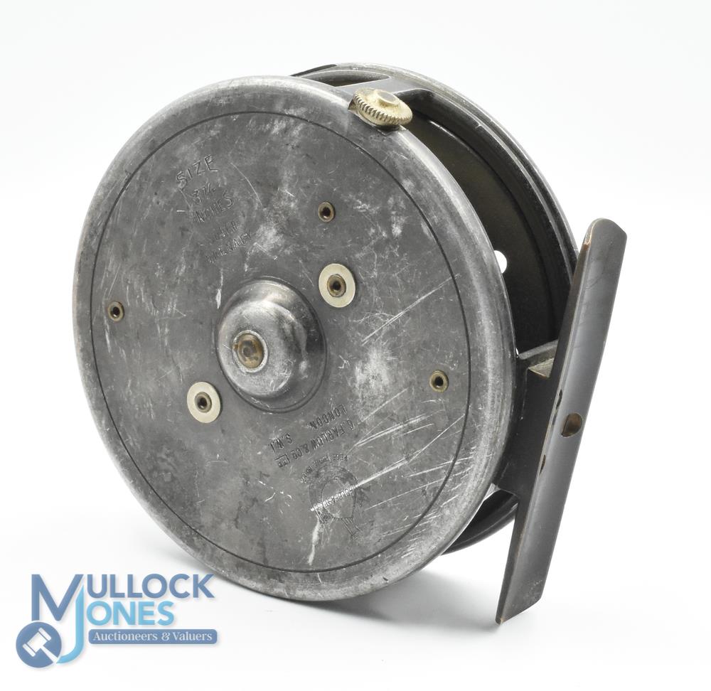 Farlow & Son Ltd, London SW1 "The Super Grenaby" alloy sea trout/light salmon fly reel, 3 7/8" - Image 2 of 2