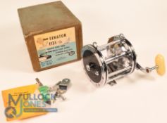 Penn Senator 4/0, 113S Big Game fishing reel, made in USA, star drag, free spool, ratchet check