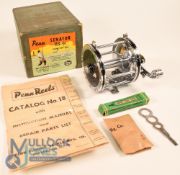 Penn Senator 4/0, 113 Sea Fishing reel, made in USA, star drag, free spool, on/off check, little