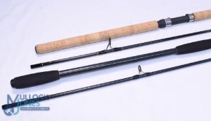 Tricast Legend Kevlar 123' 2-piece carp rod, approximately 3lb TC, lined guides, Duplon handle,