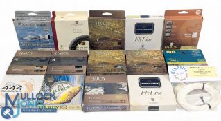 Hardy Rio Cortland Fly Fishing Lines, a collection of unused lines by Rio DT5T, Cortland 444 Sylk